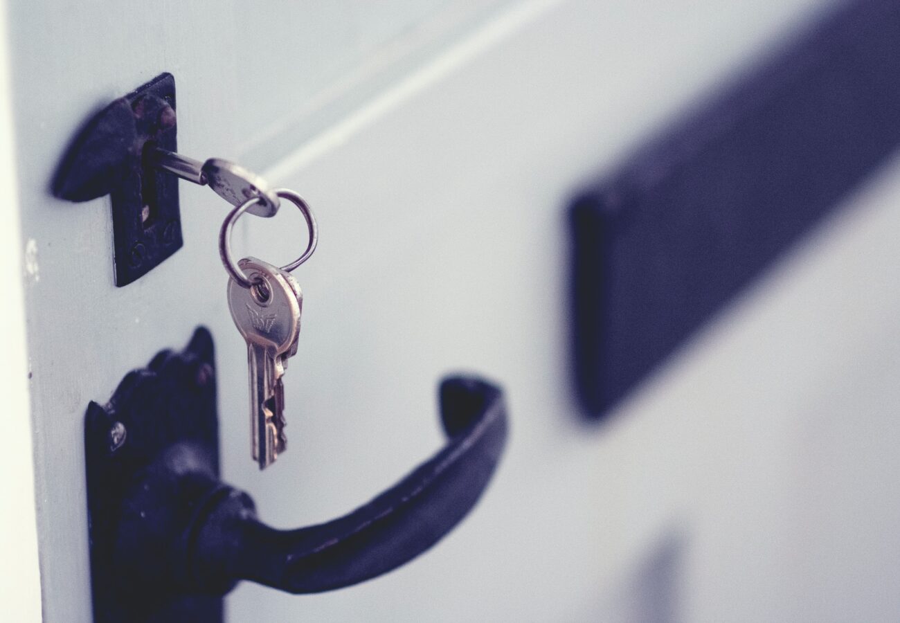 keys in a lock